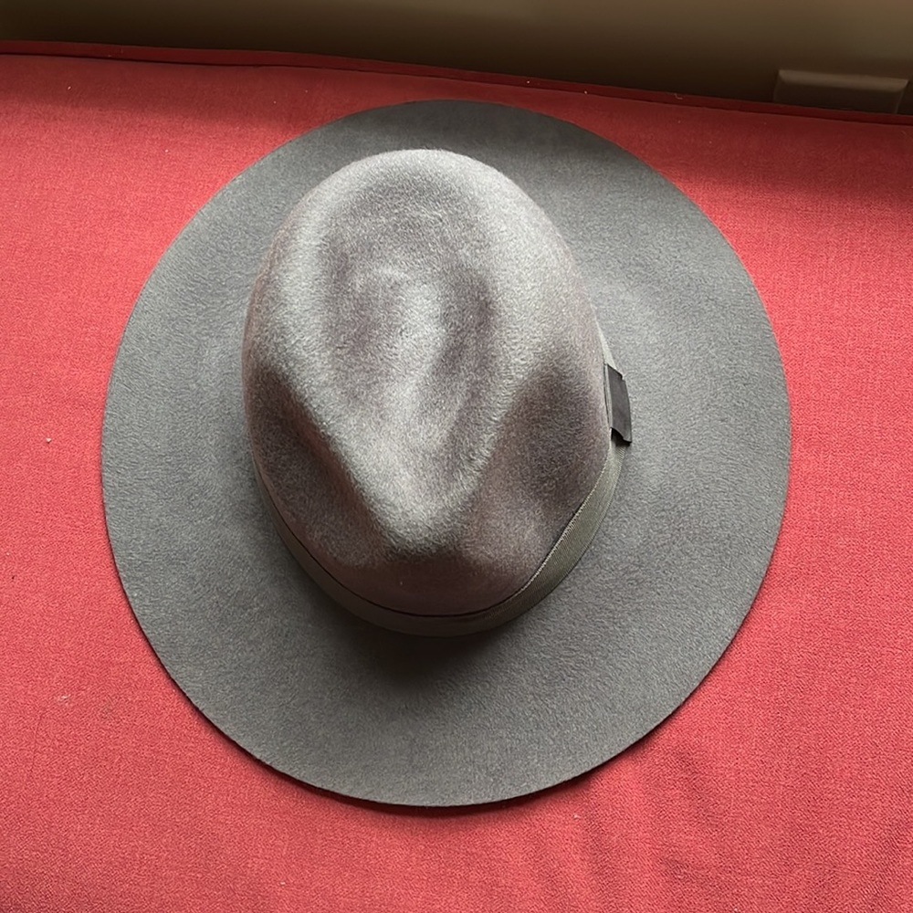 Gray East River Craft Wool Fedora Hat